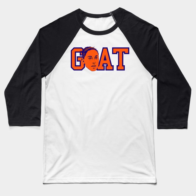 GOAT DT Baseball T-Shirt by kwasi81